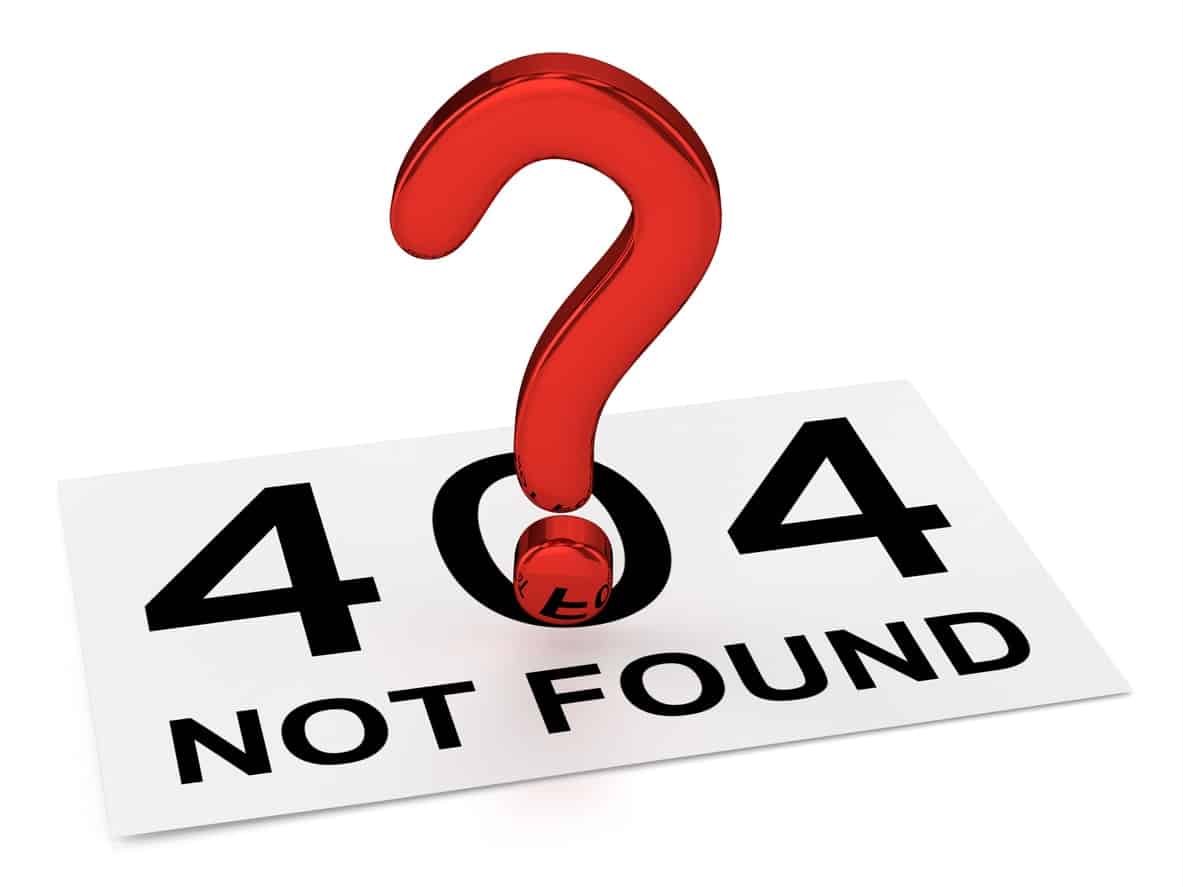 what you need to know about 404 pages